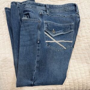 Men's Blue Bootcut Jeans